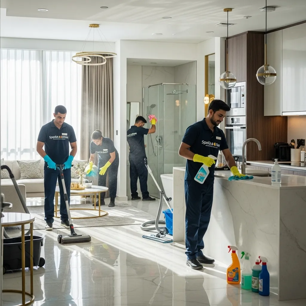 New Omniyat Full Apartment Deep Cleaning