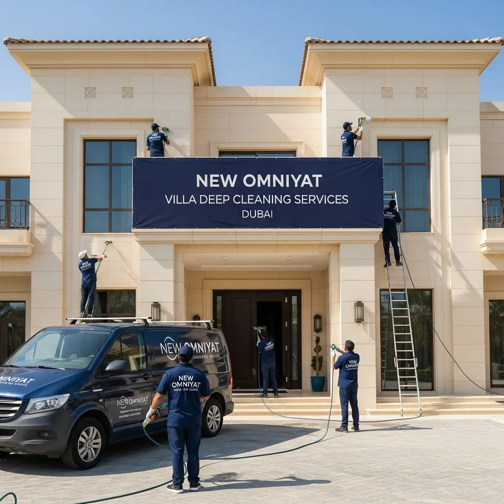 New Omniyat Villa Deep Cleaning Service Dubai