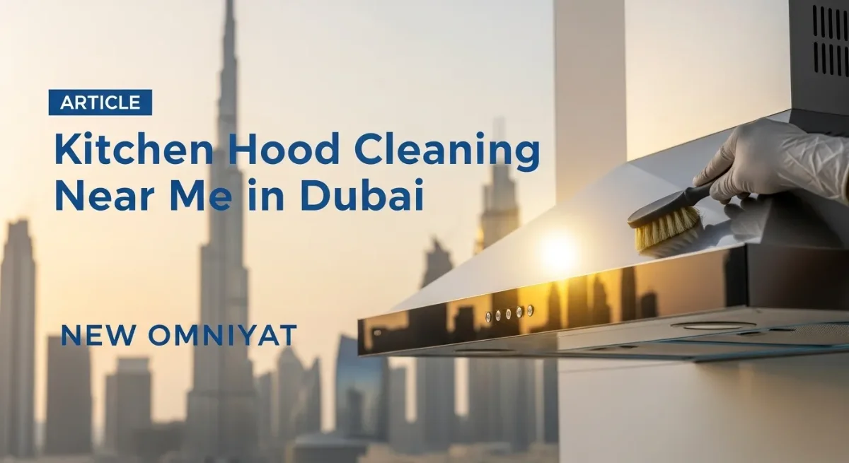 Kitchen Hood Cleaning Near Me in Dubai