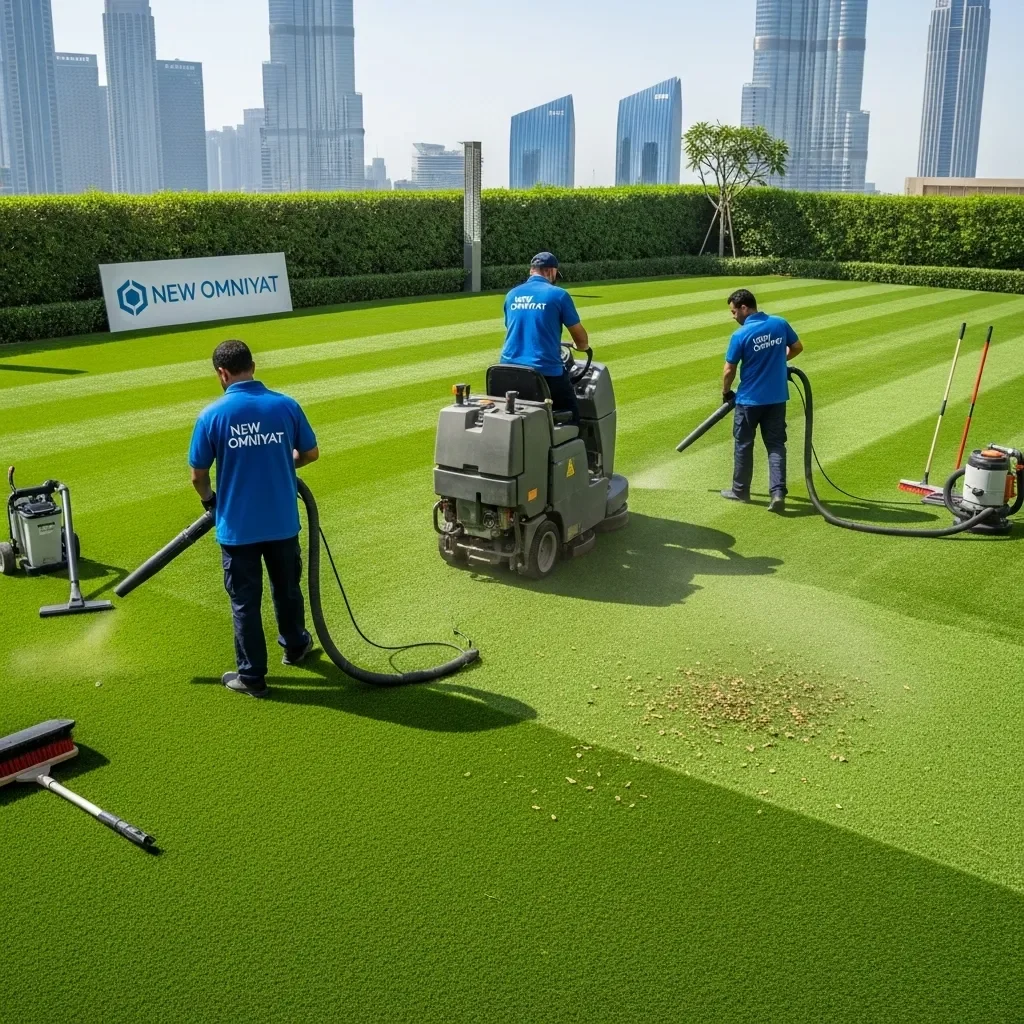 New Omniyat Artificial Grass Cleaning Services Dubai