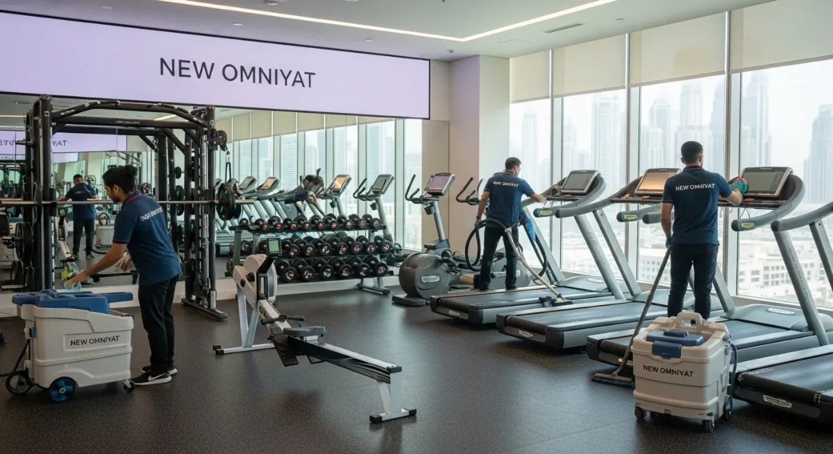 New Omniyat Gym Cleaing Services Dubai