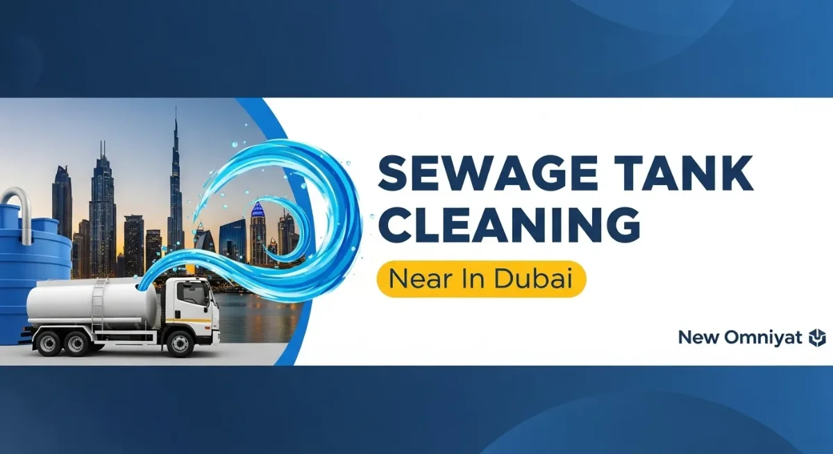 Sewage Tank Services Near Men in Dubai