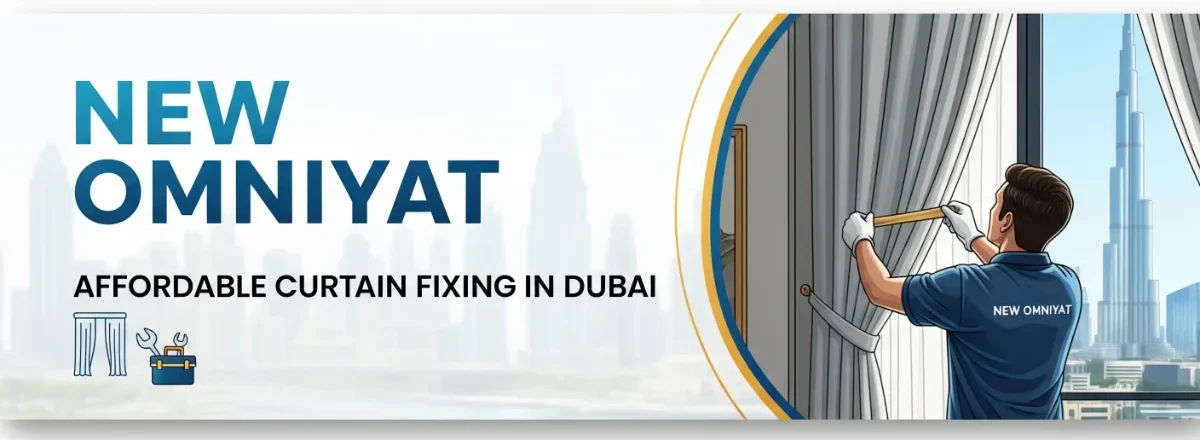 New Omniyat Affordable Curtain Fixing in Dubai