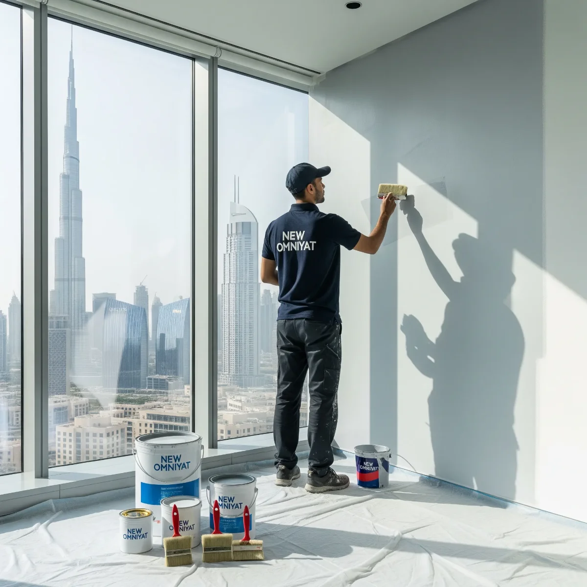New Omniyat Office Painting Services in Dubai 2