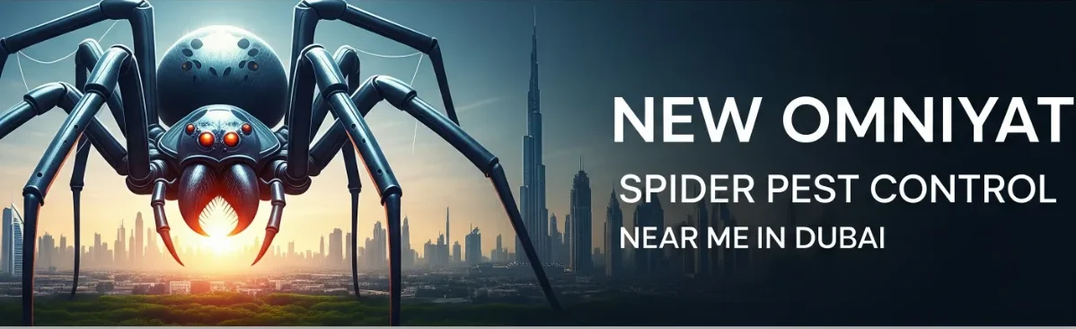 New Omniyat Spiders Pest Control Near Me in Dubai