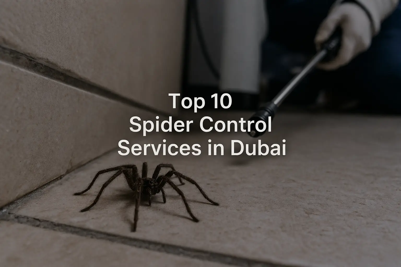 Spider Control Services