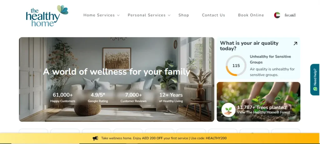 The Healthy Home UAE