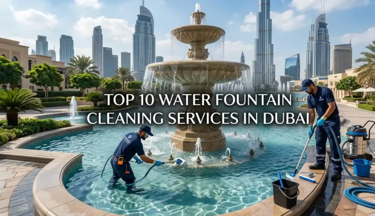 Water Fountain Cleaning Services